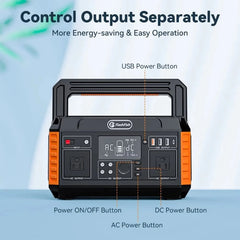 P60 560W 520Wh 140400mAh Portable Power Station